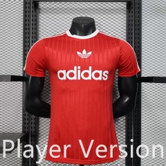 Player version Adidas Red T-shirt-888