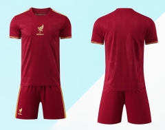 Without Brand Logo 2025-2026 Special Version Mexico Red Thailand Soccer Uniform-9031