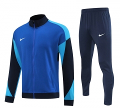 25-26 Nike Cai Blue Thailand Soccer Jacket Uniform-4627