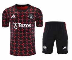 2025-26 Manchester United Red Thailand Soccer Uniform-418
