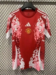 (s-4xl)25-26  Manchester United   Red Thailand Soccer Jersey AAA-2483