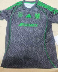 2025-26  Tigres UANL 2nd Away Grey Thailand Soccer Jersey AAA-5303