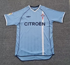 01-02 RC Celta de Vigo Home  Blue Thailand Soccer Jersey AAA-0141