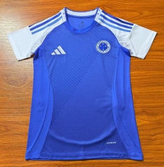 2025-26 Cruzeiro EC Home Blue Women Thailand Soccer Jersey AAA-3079