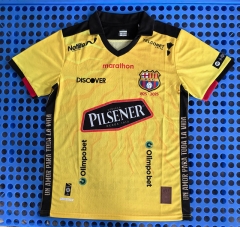 （s-4xl）25-26  100th Anniversary Barcelona Yellow  Thailand Soccer Jersey AAA-2733