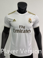 Player Retro Version 19-20 Real Madrid Home white Thailand Soccer Jersey AAA-1959