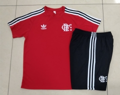 2025-26 Flamengo Red Short-sleeved Thailand Soccer Tracksuit-815