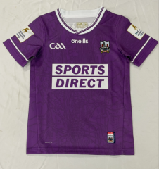 (16-26 )GAA 2025  cork Purple Rugby kids Shirt