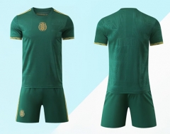 Without Brand Logo 2025-2026 Special Version Mexico Green Thailand Soccer Uniform-9031