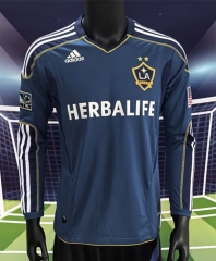 Retro Version 2011-12  Los Angeles Galaxy Away Blue LS Thailand Soccer Jersey AAA-2390