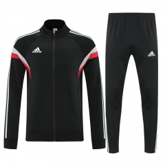 2025-26 Adidas Black Soccer Thailand Jacket Uniform-4627