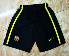 2013-14 Retro Version Barcelona 2nd Away Black Thailand Soccer Shorts-7209