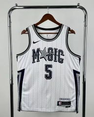 2025 city Version Orlando Magic White #5 NBA Jersey-311