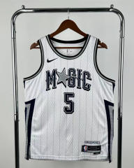 2025 city Version Orlando Magic White #5 NBA Jersey-311