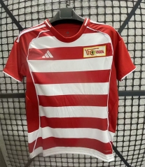 2025-26 1. FC Union Berlin Home Red&White Thailand Soccer Jesrey AAA-7209