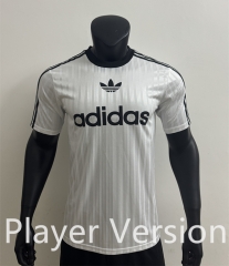 Player Version Adidas White  T-shirt-4506