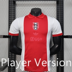 Player Version Anniversary Version Ajax Red Thailand Soccer Jersey AAA-888