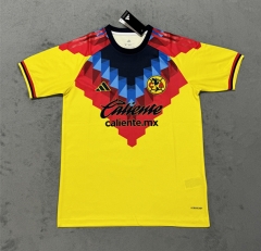 2025-26 Commemorative Edition Club América Yellow Thailand Soccer Jersey -4506