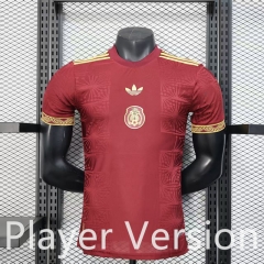 Player Version 2025-26 Special Edition Mexico Red Thailand Soccer Jersey AAA-888