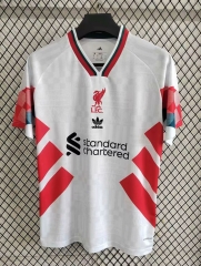 2025-26 Liverpool White Thailand Soccer Jersey AAA-2044