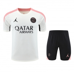 2025-26 Paris Beige  Thailand Soccer Uniform-418