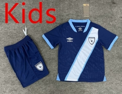 2025-26 Guatemala Away Royal Blue  Kids/Youth Soccer Uniform-6748