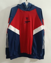 25-26 Arsenal Red&Blue Thailand Tracksuit With Hat-0255