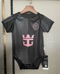 2025-26 Inter Miami CF Away Black baby Soccer Uniform-CS