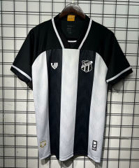 (S-4XL) 2025-26 Ceará SC Home Black &WhiteThailand Soccer Jersey AAA-GB