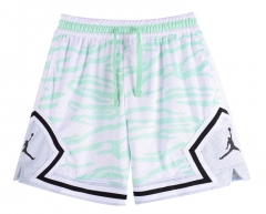 （xs-4xl） AJ White&Green Shorts-4370