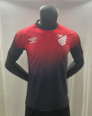 (s-4xl)2025-26 Atletico Paranaense Home Red&Black Thailand Soccer Jersey AAA-1763