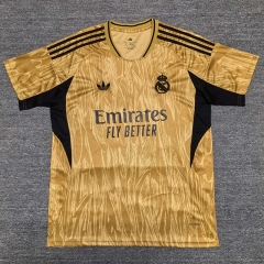 2025-26 Real Madrid Special Edition Golden Soccer Jersey AAA-4927