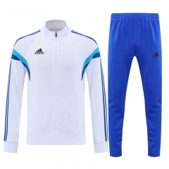 2025-26 Adidas White Soccer Thailand Jacket Uniform-4627