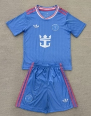 2025-26 Inter Miami CF 2nd Away Blue Soccer Uniform-AY