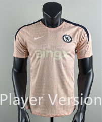 Player version 2025-26 Chelsea Light Pink Thailand Soccer Jersey AAA-418