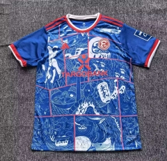 2025-26 Bayern Fortuna Düsseldorf Blue Thailand Soccer Jersey AAA-7209