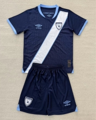 2025-26 Guatemala  Away  Royal Blue Soccer Uniform-AY