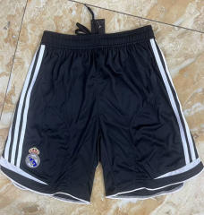 2006-07 Real Madrid  Away Black Thailand Soccer Shorts-7209