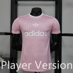 Player version Adidas Pink T-shirt-888