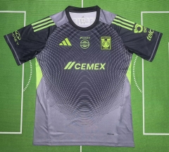 25-26 Tigres UANL Light Grey Thailand Soccer Training AAA-4442