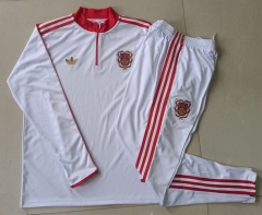 125th Anniversary Edition Bayern München White Thailand Soccer Tracksuit-815