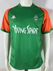 Retro Version 03-04 SV Werder Bremen Home Green Thailand Soccer Jersey AAA-503