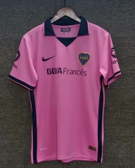 Retro Version 13-14 Boca Juniors PInk Thailand Soccer Jersey AAA-2282