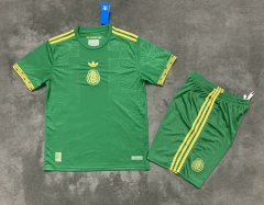 2025-26 Mexico Green Soccer Uniform-2483
