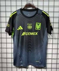 （s-4xl）2025-26  Tigres UANL Goalkeeper Black Thailand Soccer Jersey AAA-GB