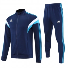 2025-26 Adidas Royal Blue Soccer Thailand Jacket Uniform-4627