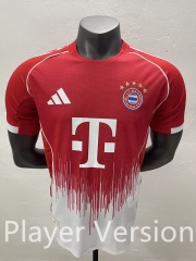 Player version 25-26 Bayern München Home  Red Soccer Jersey AAA-8610