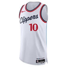 2025 City Version Los Angeles Clippers White Bogdanović  #10 NBA Jersey-311