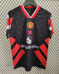 25-26  Manchester United   Red&Black Thailand Soccer Jersey AAA-2483