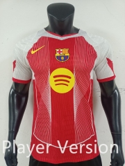 Player version 25-26 Special Edition Barcelona Red Thailand Soccer Jersey AAA-0871